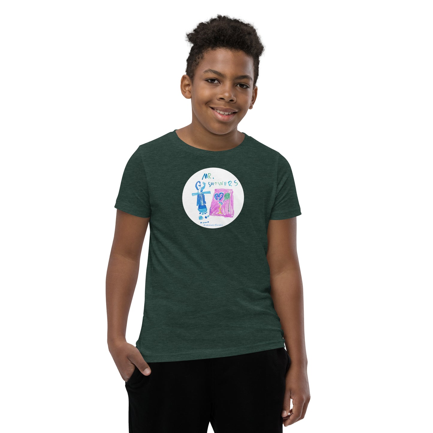 Youth Mr. Showers T-Shirt - Kids Create